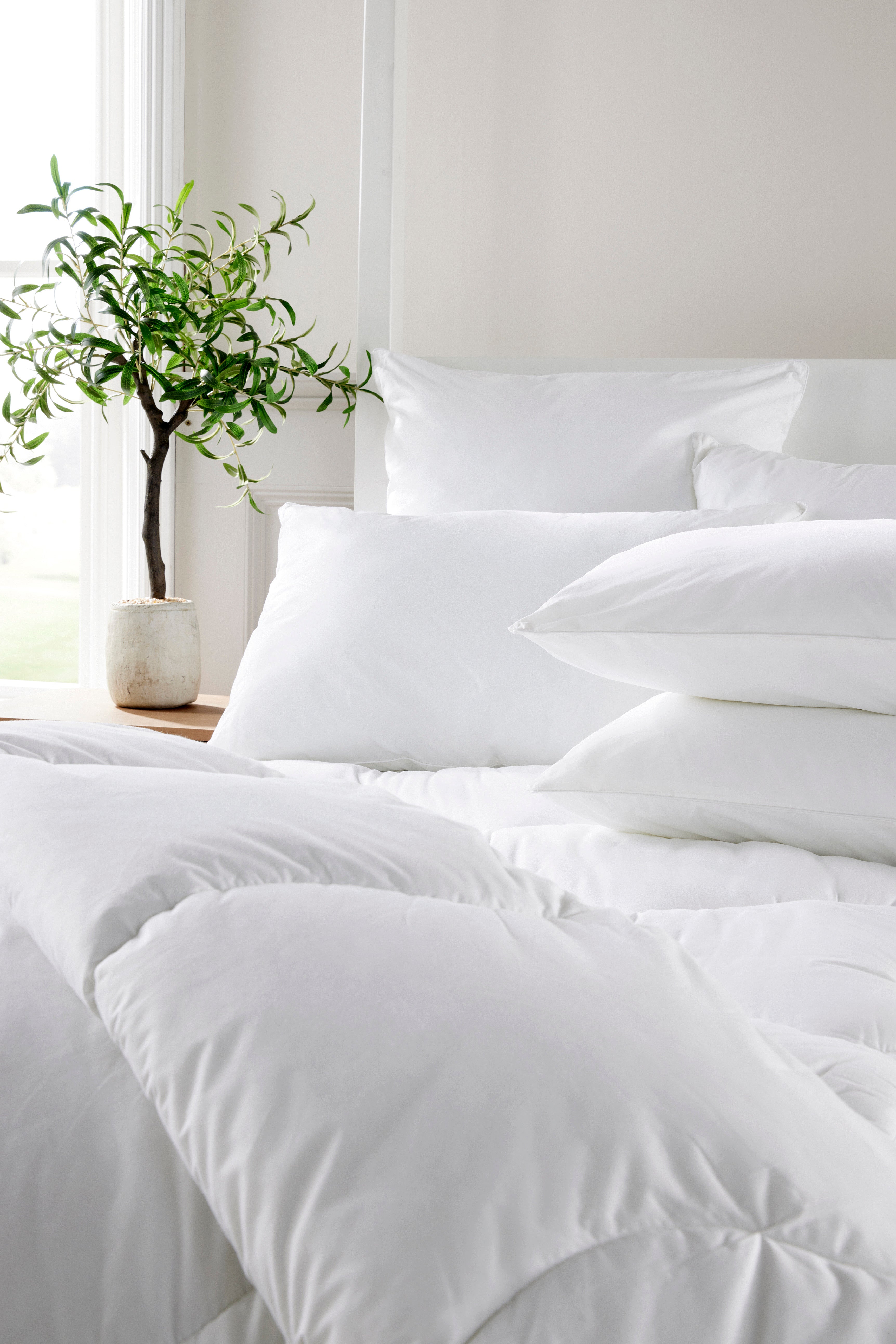 Duvet for Allergy Sufferers White Microfibre Anti-Allergic Summer