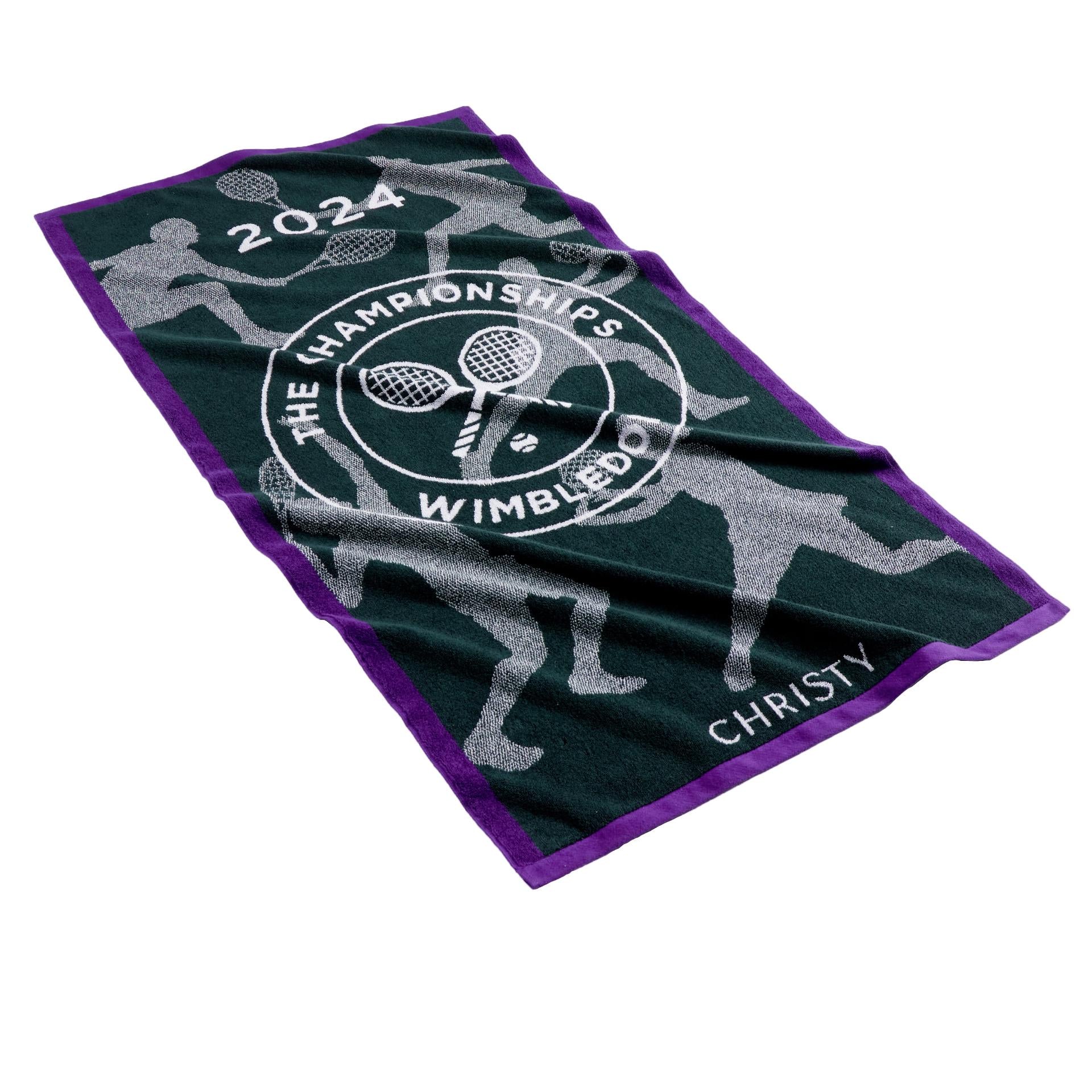 Wimbledon 2024 Championship Towel Christy